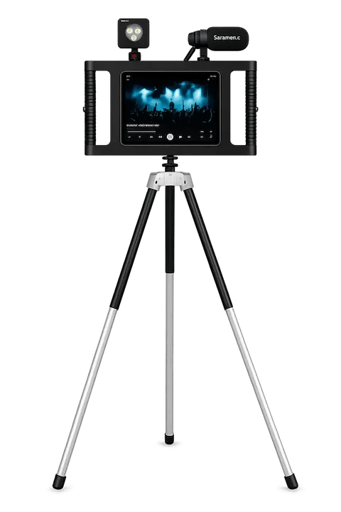 Slow Mo Booth camera on a tripod